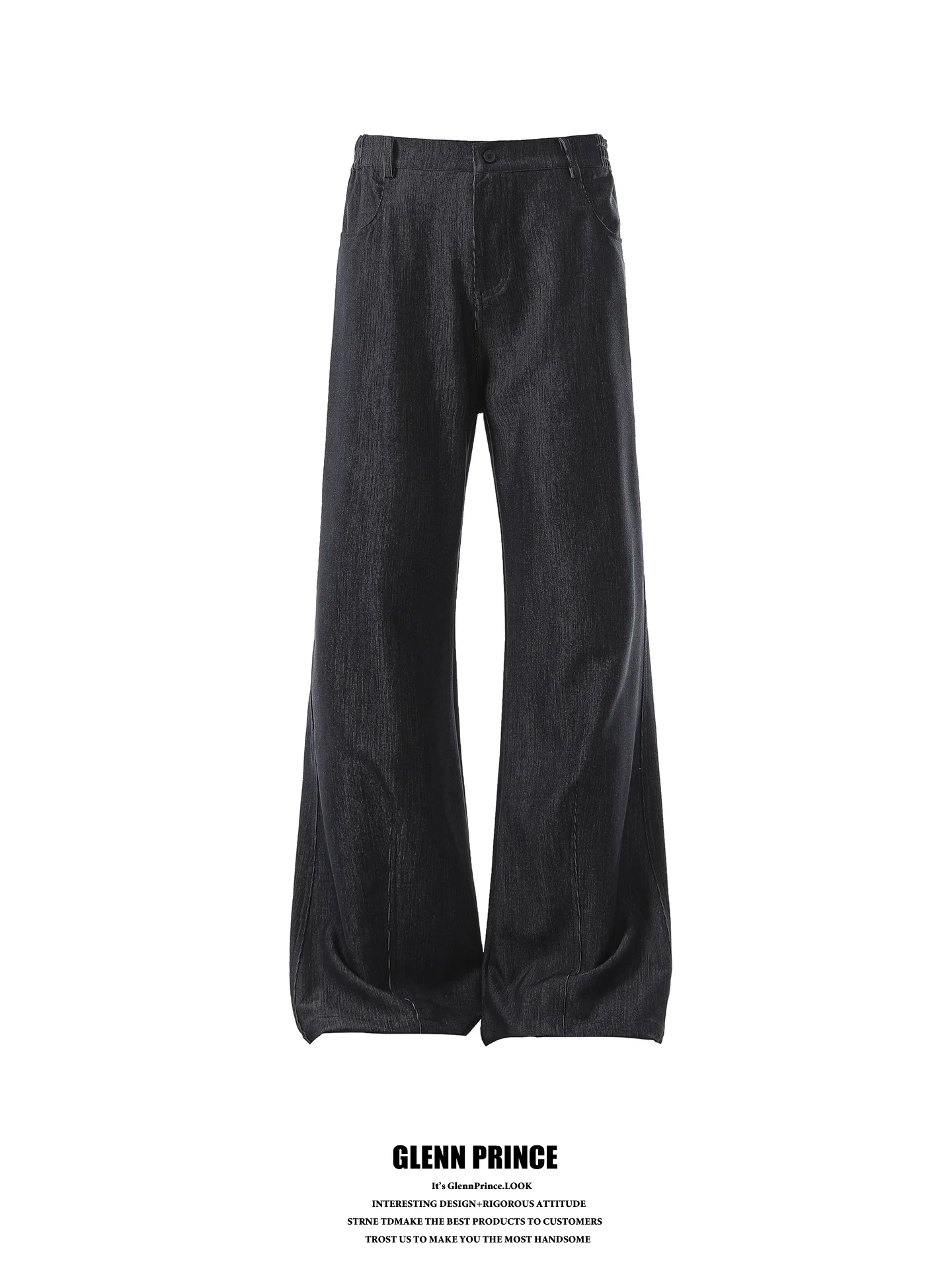 GPstudio American Retro Cationic Cool Sensation Flared Straight Leg Men's Pants Commute Old Money Style Loose Fit Trousers
GPstudio American Retro Cationic Cool Sensation Flared Straight Leg Men's Pants Commute Old Money Style Loose Fit Trousers