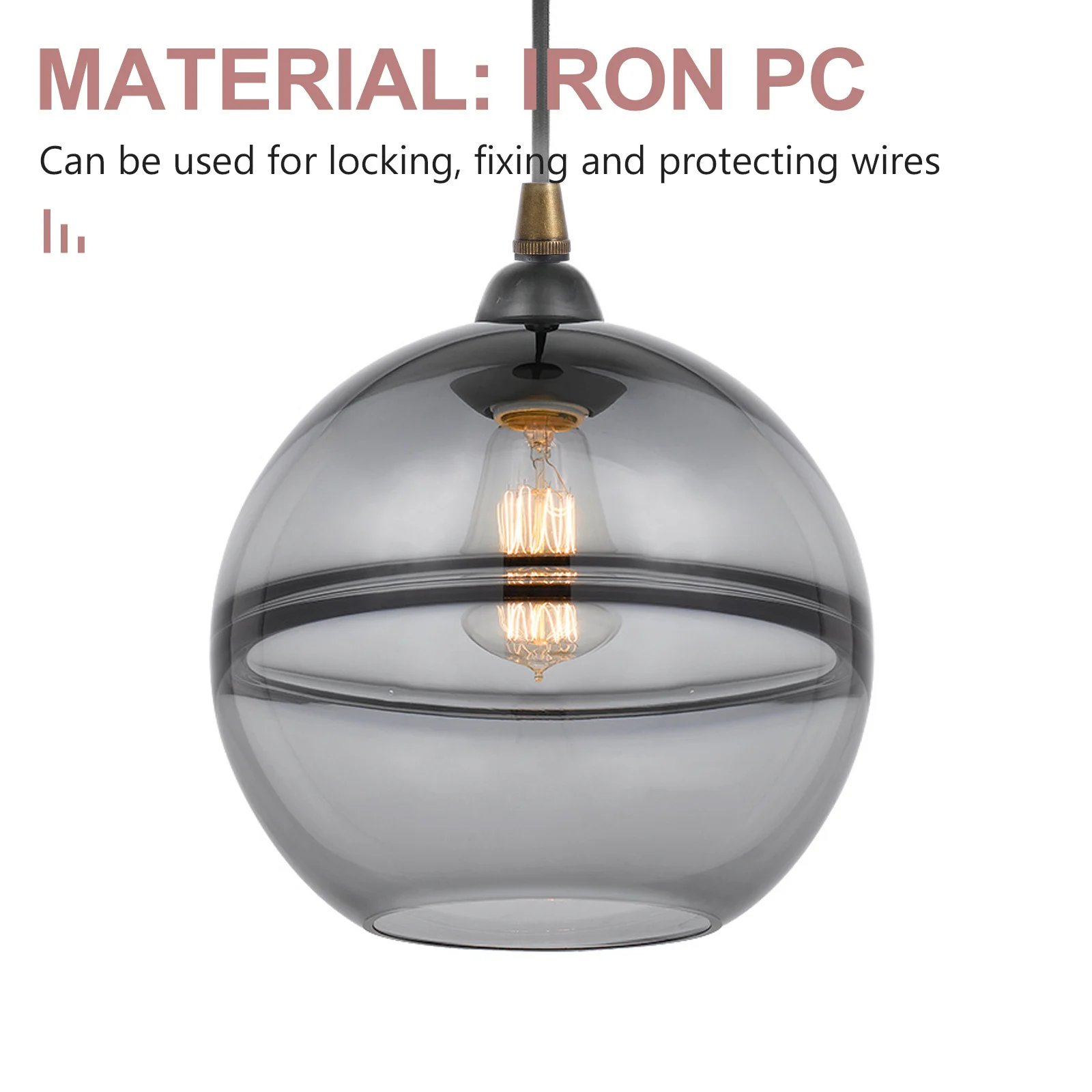 10 pcs Wire Locking Clips Iron Pc Material Strain Relief Connector For Ceiling Hanging Lights Cable Glands Fixing Clamps
10 pcs Wire Locking Clips Iron Pc Material Strain Relief Connector For Ceiling Hanging Lights Cable Glands Fixing Clamps