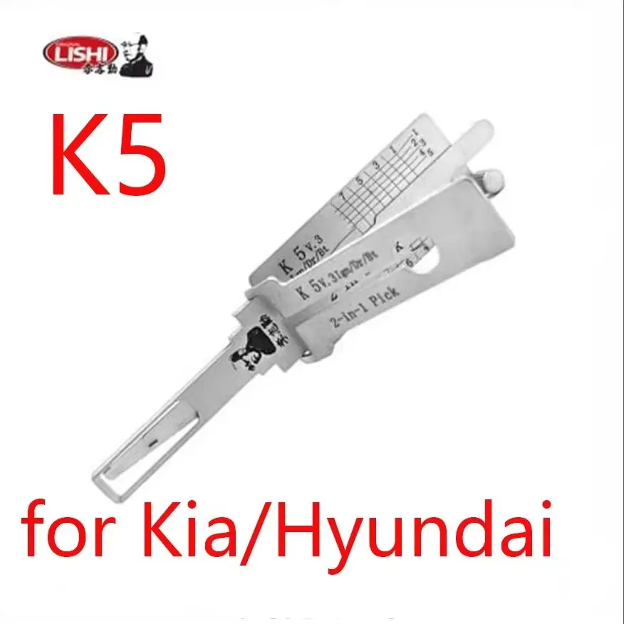 2026 Lishi 2-in-1 Pick/Decoder Tool for Kia Hyundai KK12 K5 Locksmith Professional Car Unlocking Device
2026 Lishi 2-in-1 Pick/Decoder Tool for Kia Hyundai KK12 K5 Locksmith Professional Car Unlocking Device
