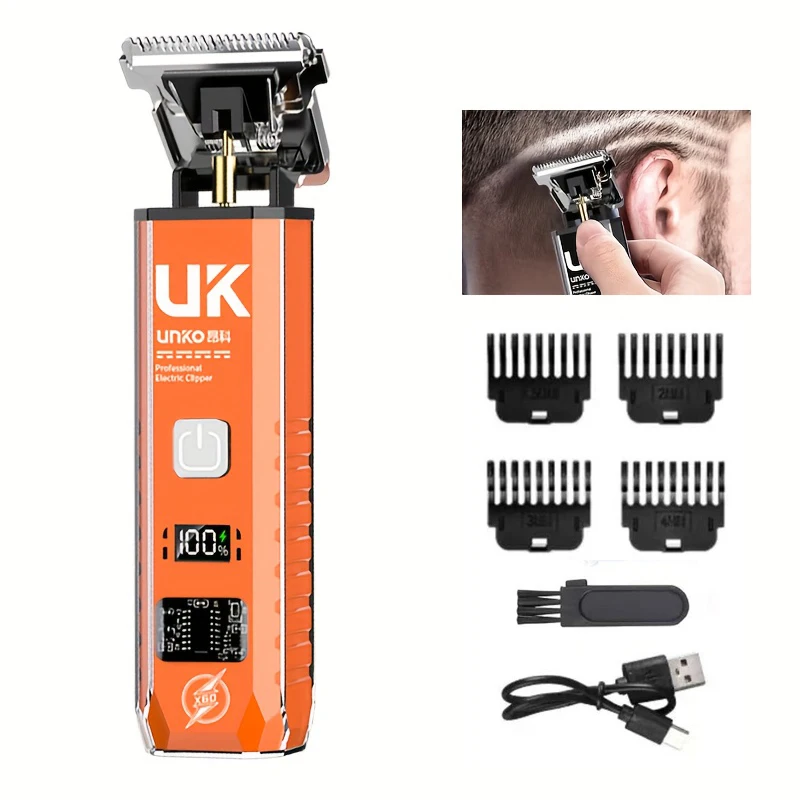 Hair Clipper Trimmer Men Washable Cordless Electric Shaver USB Fast Charging Vintage Barber Portable Beard Hair Cutting
Hair Clipper Trimmer Men Washable Cordless Electric Shaver USB Fast Charging Vintage Barber Portable Beard Hair Cutting