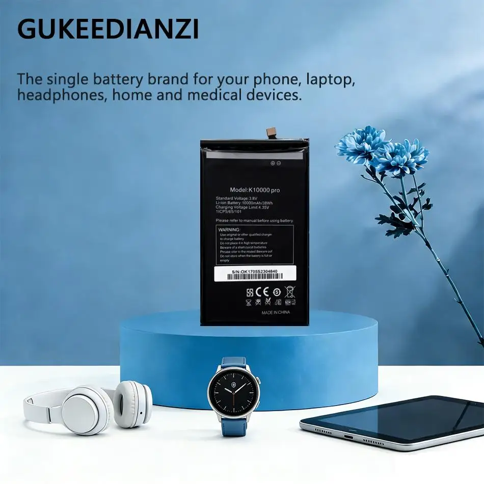 Легкий аккумулятор 10000 мАч для мобильного телефона Oukitel K10000 Pro
Легкий аккумулятор 10000 мАч для мобильного телефона Oukitel K10000 Pro