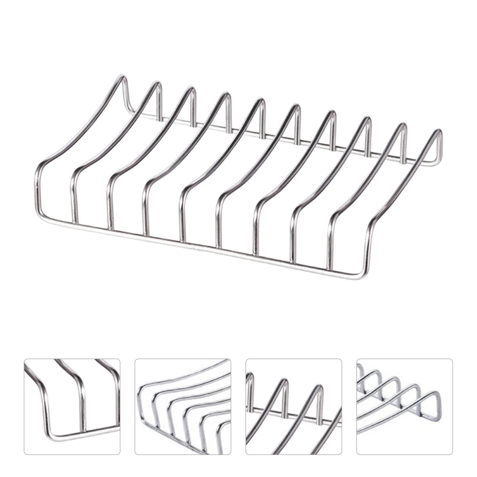 Holder Stainless Steel Soap Rack For Bathroom Kitchen Shower Drain Design Non-Slip Soap Dish Tray Container
Holder Stainless Steel Soap Rack For Bathroom Kitchen Shower Drain Design Non-Slip Soap Dish Tray Container