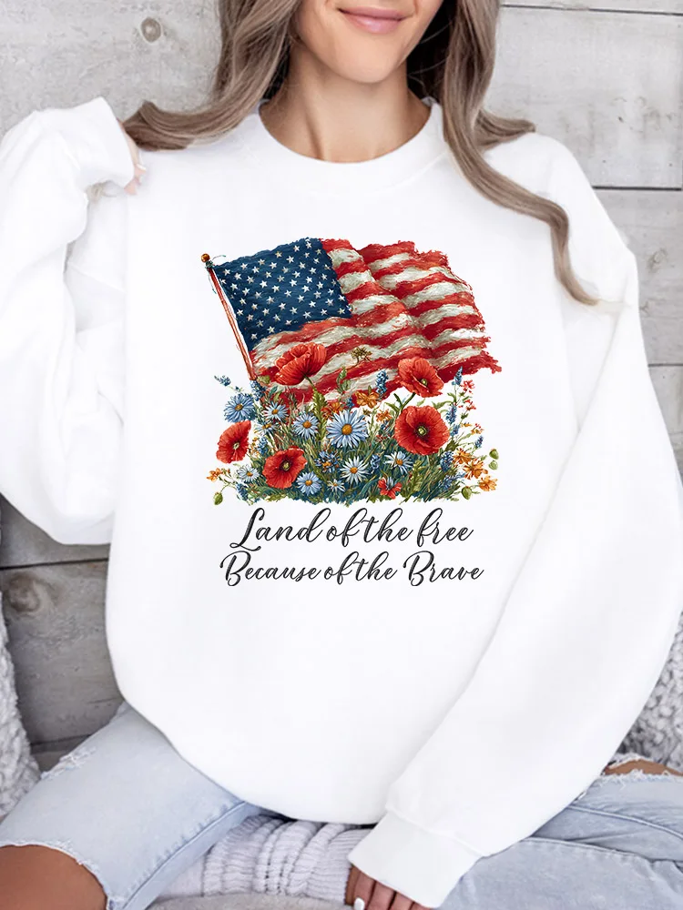 Женская толстовка с графическим принтом Flower Field, повседневный пуловер с длинными рукавами, свободный крой, уличная одежда для осени и зимы
Женская толстовка с графическим принтом Flower Field, повседневный пуловер с длинными рукавами, свободный крой, уличная одежда для осени и зимы