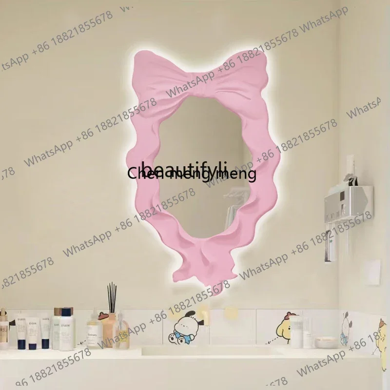 Hot sales Bathroom Mirror Smart Makeup Mirror Nordic Cream Style, Bathroom Homestay Decorative Mirror Irregular
Hot sales Bathroom Mirror Smart Makeup Mirror Nordic Cream Style, Bathroom Homestay Decorative Mirror Irregular