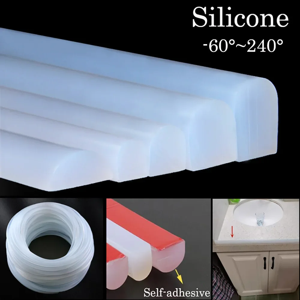 Silicon Solid Cord Self Adhesive High Temperature Oven Dryer Sealing Strip Bar Kitchen Countertop Bathroom Dry Wet Separation
Silicon Solid Cord Self Adhesive High Temperature Oven Dryer Sealing Strip Bar Kitchen Countertop Bathroom Dry Wet Separation
