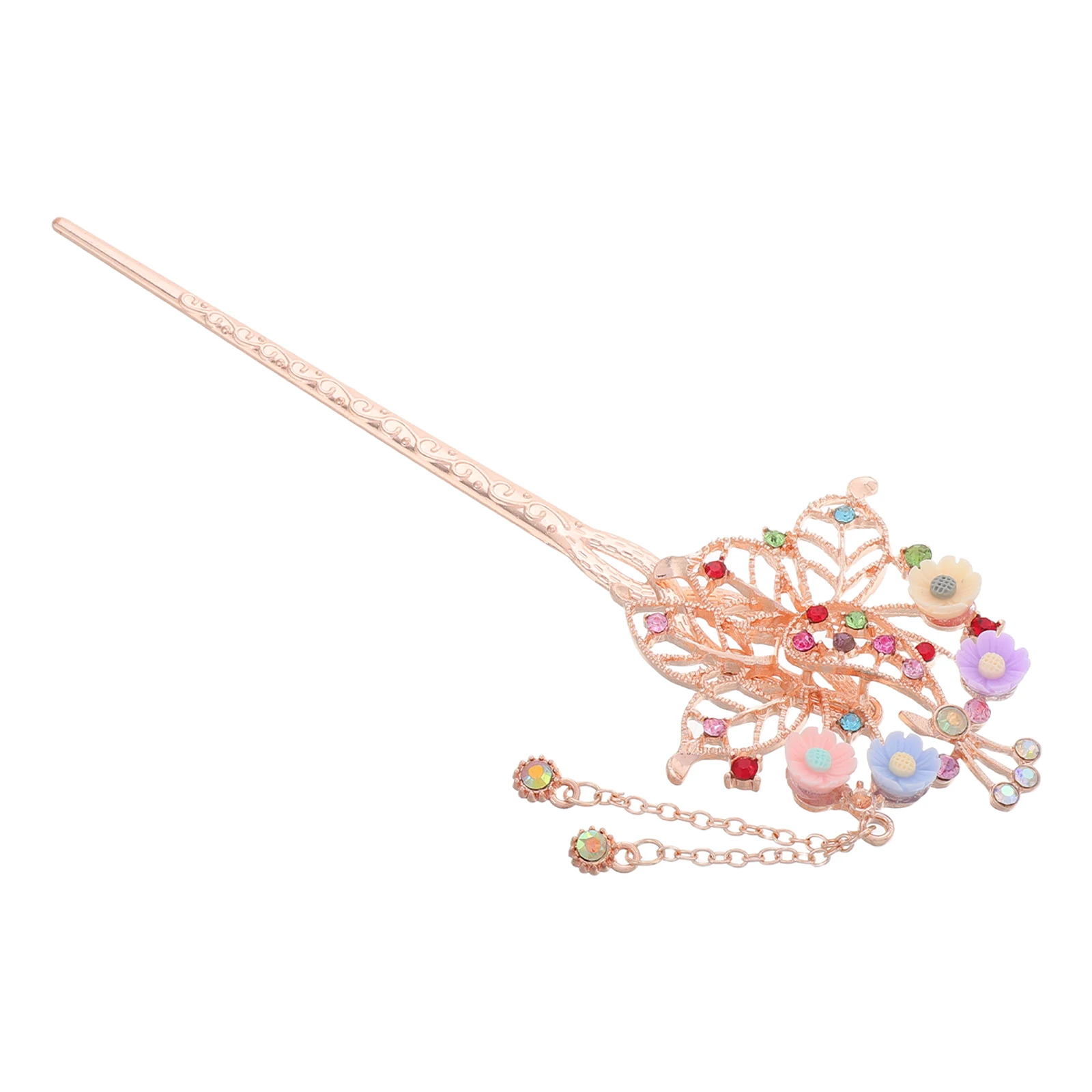 Ancient Chinese Hairpin Decorative Pins Tassel Stick Vintage Costume Headdress Peacock Design Alloy Durability Traditional
Ancient Chinese Hairpin Decorative Pins Tassel Stick Vintage Costume Headdress Peacock Design Alloy Durability Traditional