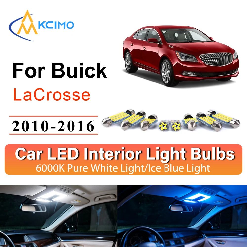 Interior LED Lights Plug and Play For Buick LaCrosse 2010-2016 Map Dome Lamp Footwell Lighting Kit Direct Fit Auto Accessories
Interior LED Lights Plug and Play For Buick LaCrosse 2010-2016 Map Dome Lamp Footwell Lighting Kit Direct Fit Auto Accessories