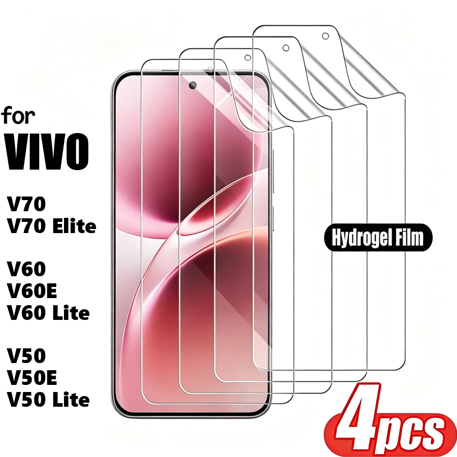 4PCS Matte Hydrogel Film for VIVO V70 Elite Screen Protector for VIVO V60 V50 Lite V60E V50E Soft Protective Film
4PCS Matte Hydrogel Film for VIVO V70 Elite Screen Protector for VIVO V60 V50 Lite V60E V50E Soft Protective Film