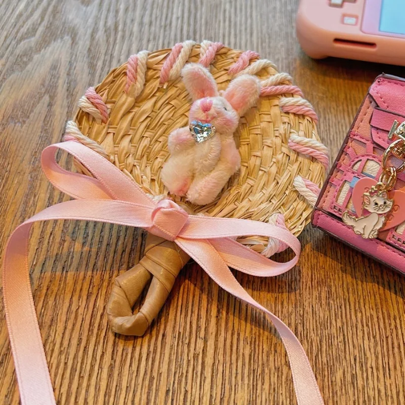 Blush Rabbit Small Fan Handwoven Pendant Car Hanging Ballet Girl Heart Pendant Sweet
Blush Rabbit Small Fan Handwoven Pendant Car Hanging Ballet Girl Heart Pendant Sweet