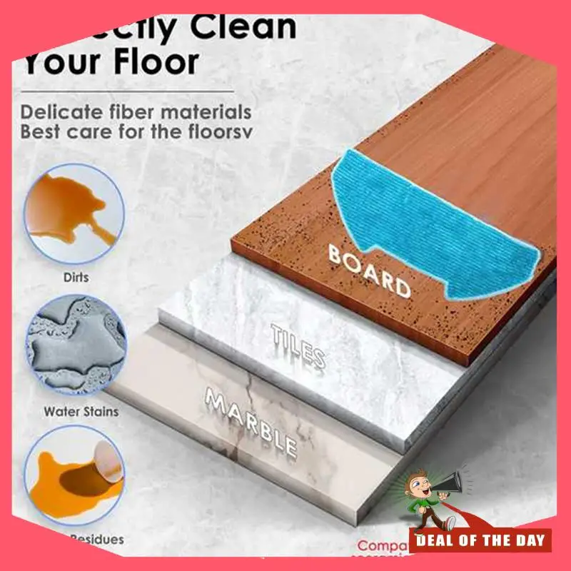 24-Hour Delivery 3 Pcs Replacement Mop Pads Forbobsweep Dustin/RC400/ Ultra-Vision/Ultra Vison/Orb-I/S1 Vacuum Mop Cloth Pad Acc
24-Hour Delivery 3 Pcs Replacement Mop Pads Forbobsweep Dustin/RC400/ Ultra-Vision/Ultra Vison/Orb-I/S1 Vacuum Mop Cloth Pad Acc