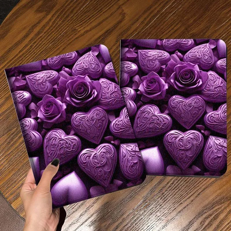 Rose Heart Decoration For iPad Pro Mini Air 1 2 3 4 5 6 7 10 11 th 8 9 gen 11 M4 M5 Foldable Tablet Case Cover
Rose Heart Decoration For iPad Pro Mini Air 1 2 3 4 5 6 7 10 11 th 8 9 gen 11 M4 M5 Foldable Tablet Case Cover