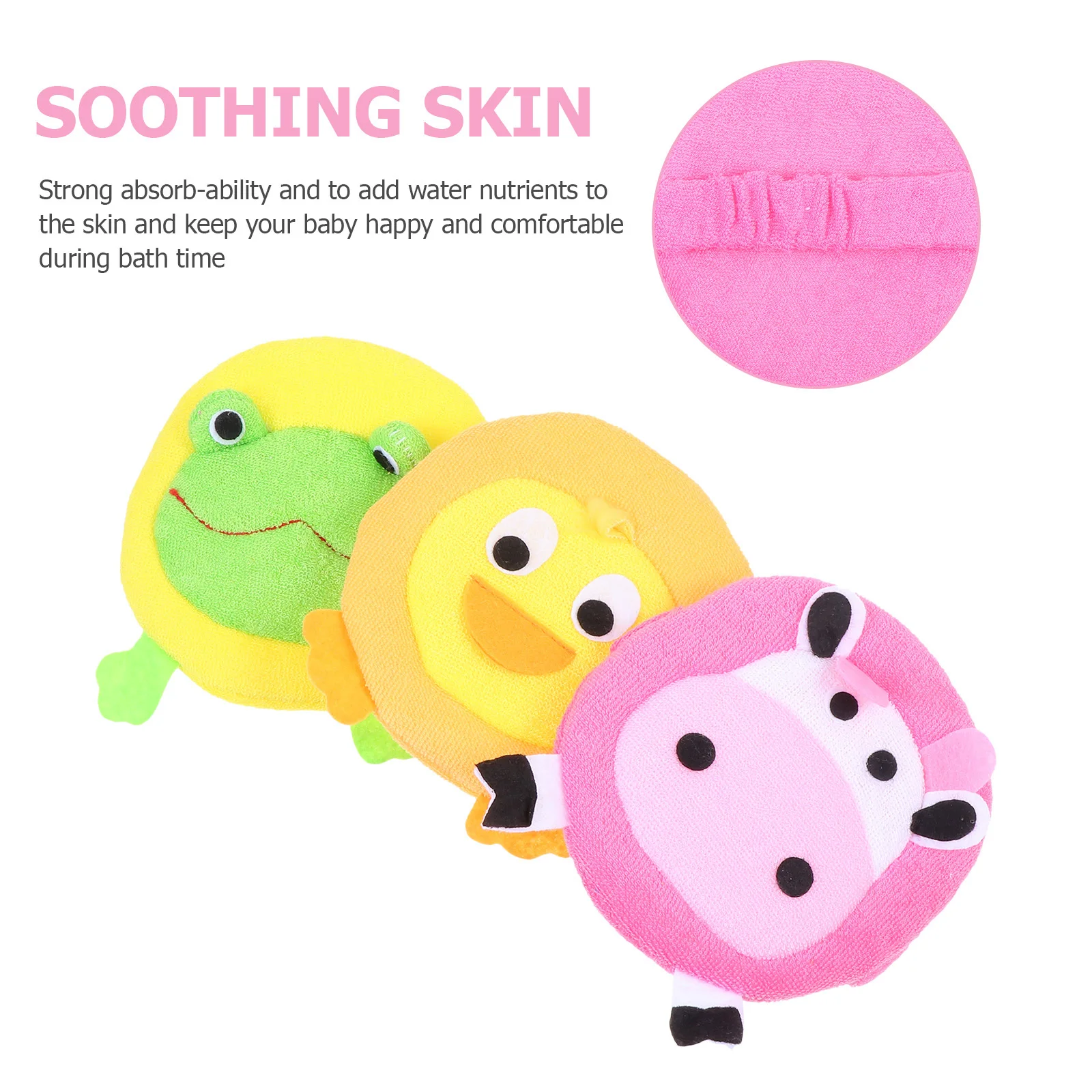3Pcs Baby Bath Sponge Animal Shape Sponges Gentle for Infant Skin Care Lovely Bath Brush Cleaning Supply
3Pcs Baby Bath Sponge Animal Shape Sponges Gentle for Infant Skin Care Lovely Bath Brush Cleaning Supply
