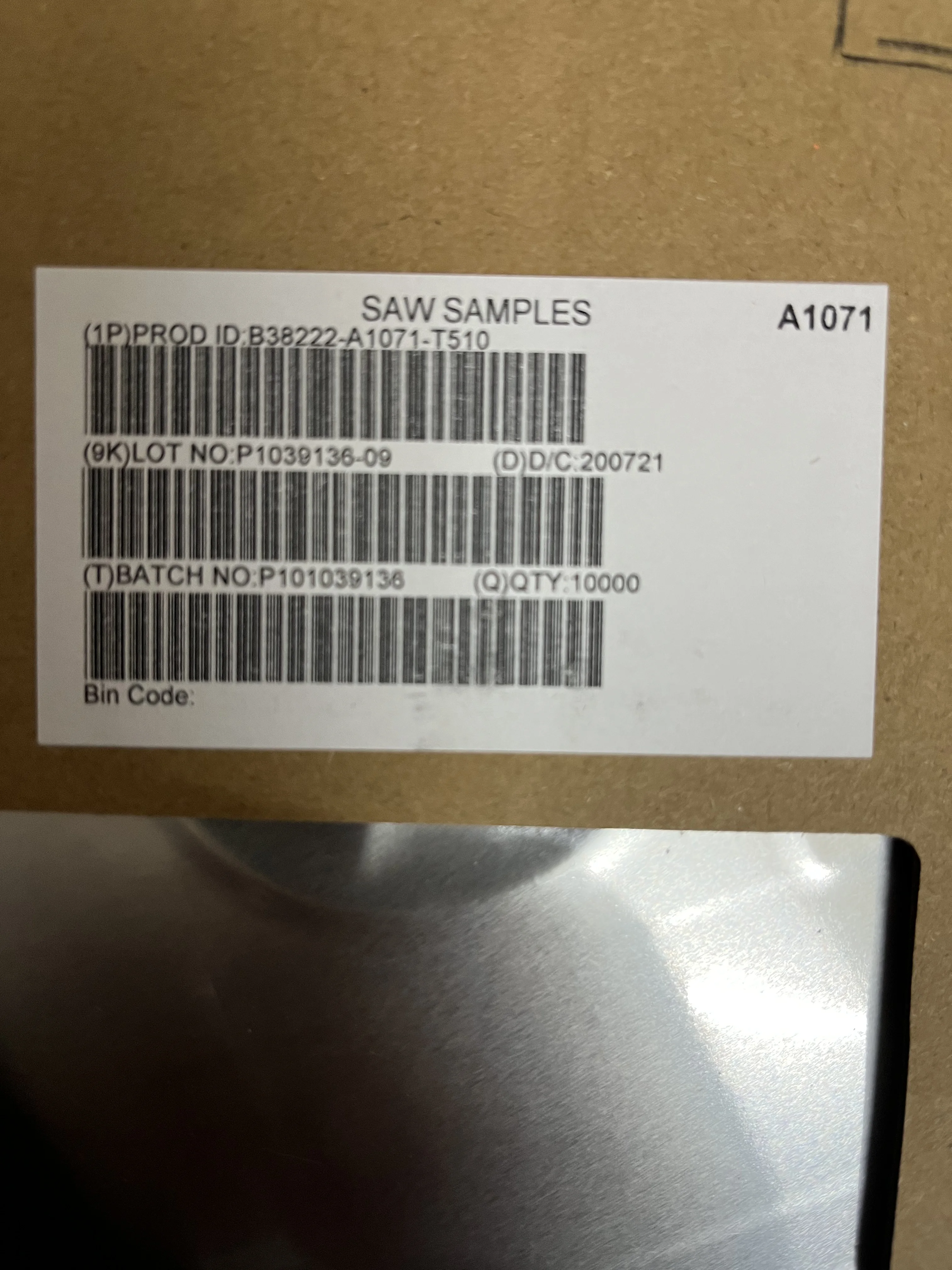 10PCS B38222-A1071-T510
10PCS B38222-A1071-T510