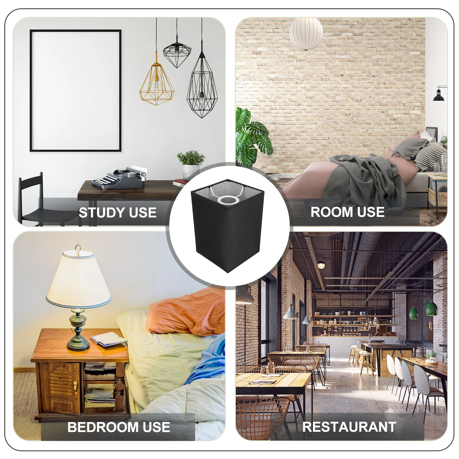 Square Lampshade Light Cover Accessory Premium Material Durable Practical Sturdy Structure Protective Warm Atmosphere Romantic
Square Lampshade Light Cover Accessory Premium Material Durable Practical Sturdy Structure Protective Warm Atmosphere Romantic