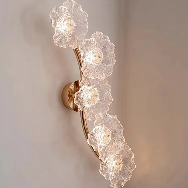 2026 New French Modern Bedroom Bedside Lamp Flower Creative Cream Wind Staircase Aisle Lamp Living Room Wall Lamp
2026 New French Modern Bedroom Bedside Lamp Flower Creative Cream Wind Staircase Aisle Lamp Living Room Wall Lamp