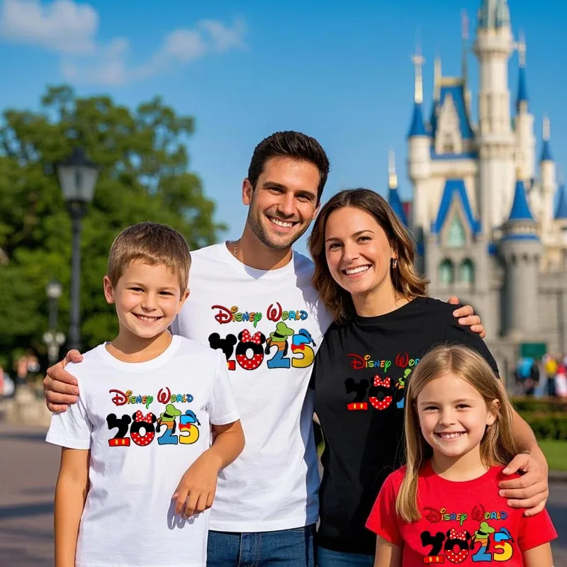 Disney Parent-child Outfit Family Outfit Amusement Park Leisure High-end Fashion Short Sleeve 2025 Family Travel Tee
Disney Parent-child Outfit Family Outfit Amusement Park Leisure High-end Fashion Short Sleeve 2025 Family Travel Tee