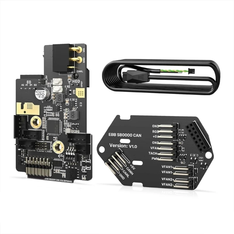 EBB SB2209 (RP2040) CAN-плата для 3D-принтера Voron StealthBurner Hotend, Прямая поставка
EBB SB2209 (RP2040) CAN-плата для 3D-принтера Voron StealthBurner Hotend, Прямая поставка