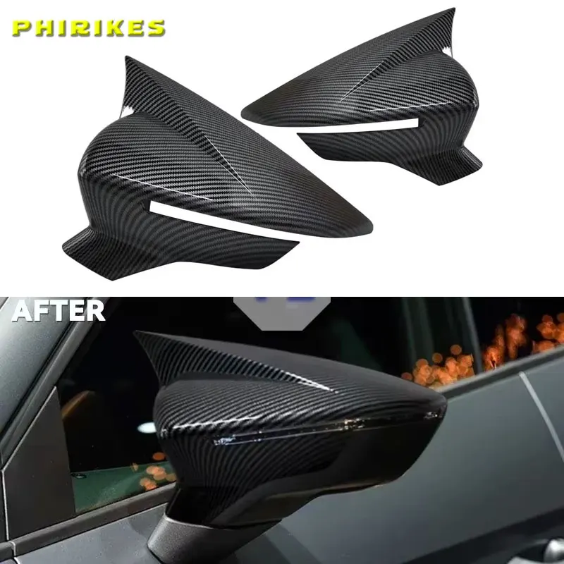 Carbon Fiber Mirror Cap For Seat Leon 5F MK3 2013-2020 Ibiza MK5 Arona 2017-2018 Car Side Rearview Cover Accessories
Carbon Fiber Mirror Cap For Seat Leon 5F MK3 2013-2020 Ibiza MK5 Arona 2017-2018 Car Side Rearview Cover Accessories