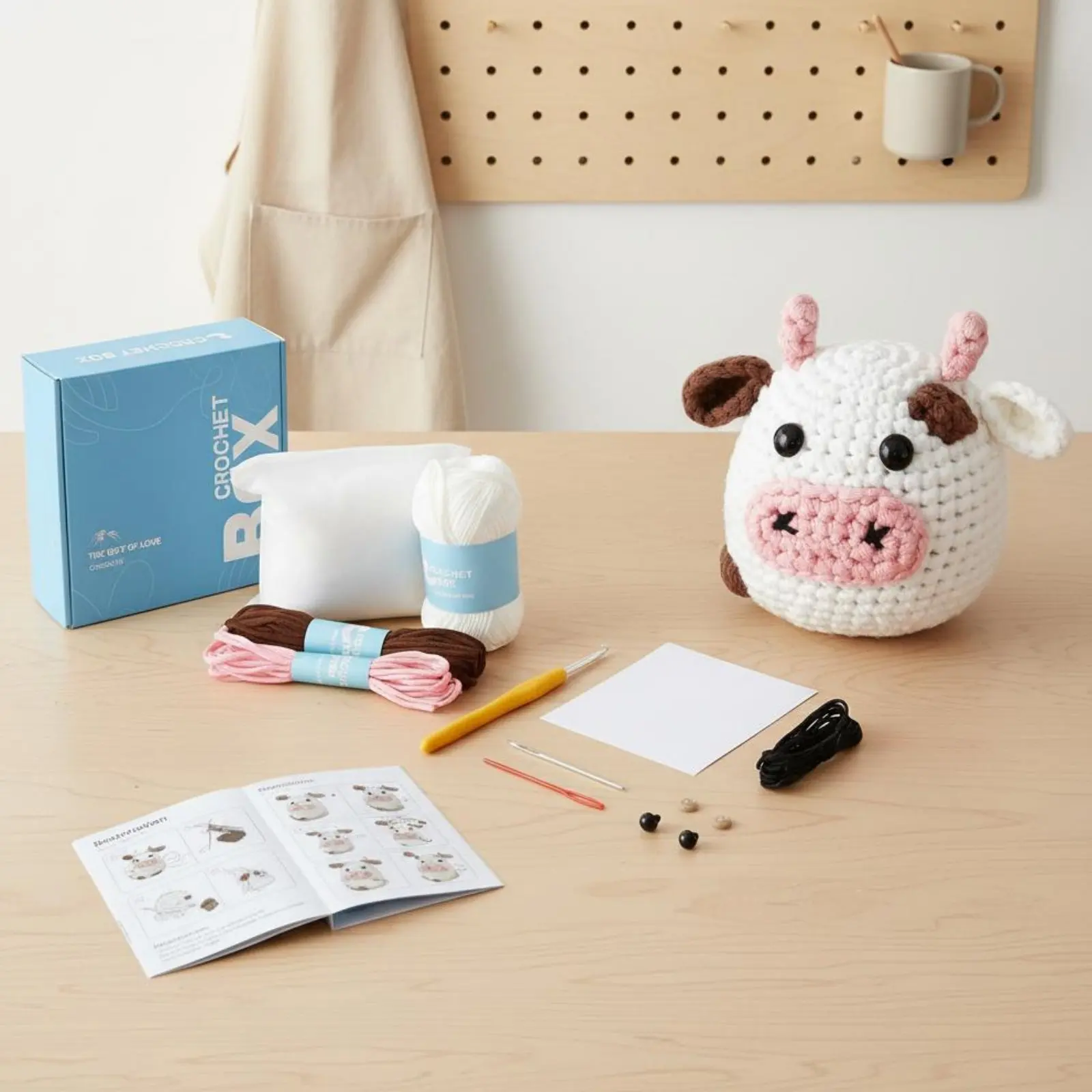 Beginner Crochet Creature Kit Handmade Gift Inspiration Stuffed Creature Making Kit Hobby Supplies for Children
Beginner Crochet Creature Kit Handmade Gift Inspiration Stuffed Creature Making Kit Hobby Supplies for Children