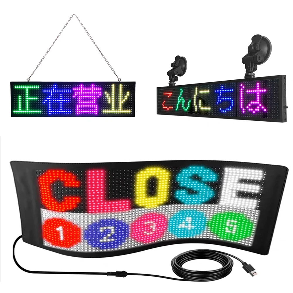 Outdoor/Indoor Programmable Scrolling LED Display Sign with Moving Message Dot Matrix LED Display
Outdoor/Indoor Programmable Scrolling LED Display Sign with Moving Message Dot Matrix LED Display