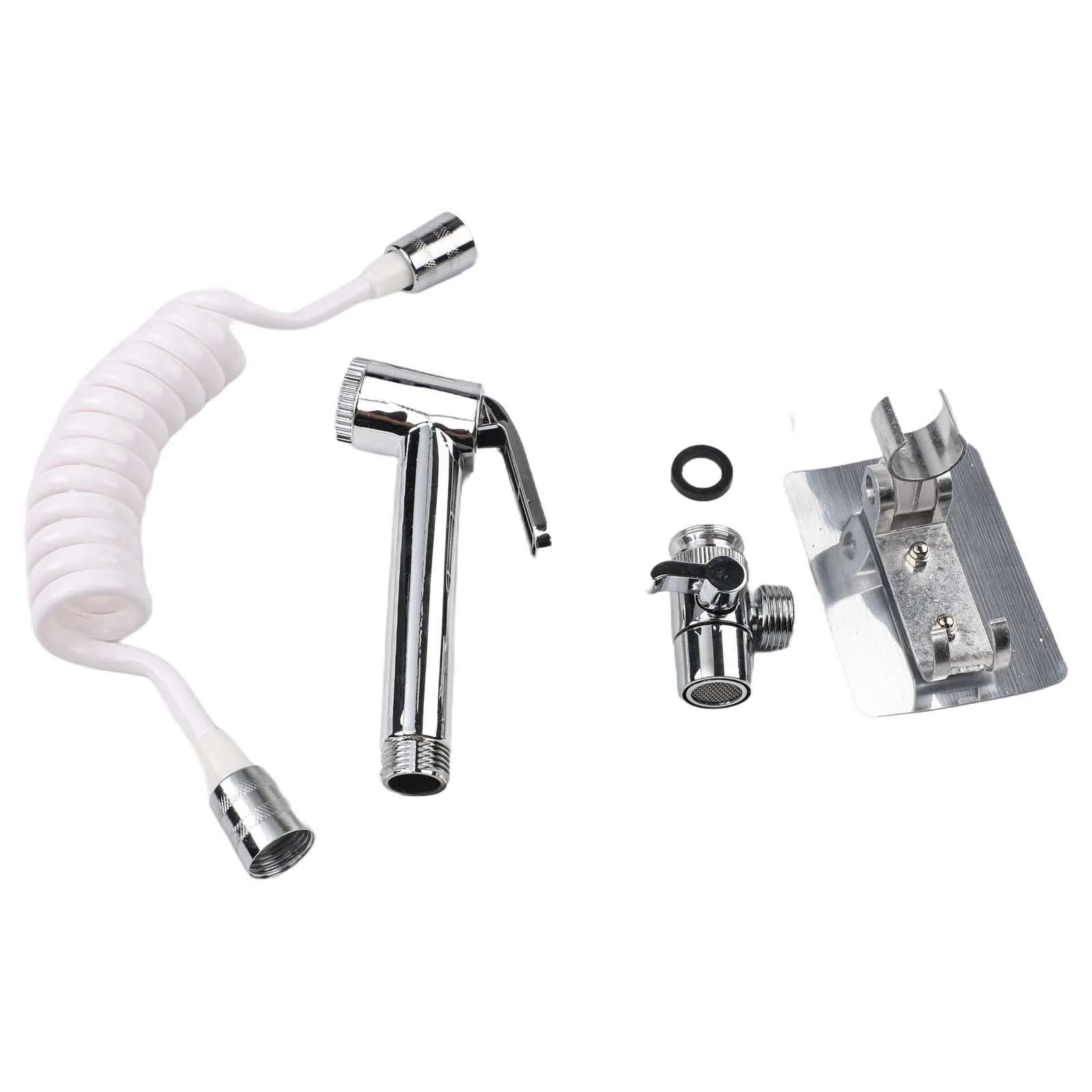 Silver Sprayer set ABS Faucet Hand Home Set Sprinkler Valve Base Basin Bathroom Hose Household Pack Supply Useful
Silver Sprayer set ABS Faucet Hand Home Set Sprinkler Valve Base Basin Bathroom Hose Household Pack Supply Useful