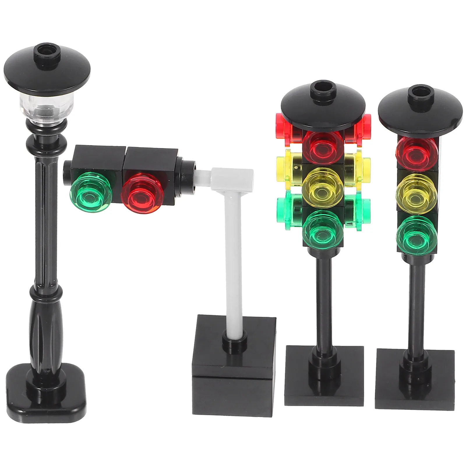 4Pcs City Traffic Signal Light Set Realistic Red Green Yellow Lights DIY Accessories for Preschooler Early Learning Sand Table
4Pcs City Traffic Signal Light Set Realistic Red Green Yellow Lights DIY Accessories for Preschooler Early Learning Sand Table
