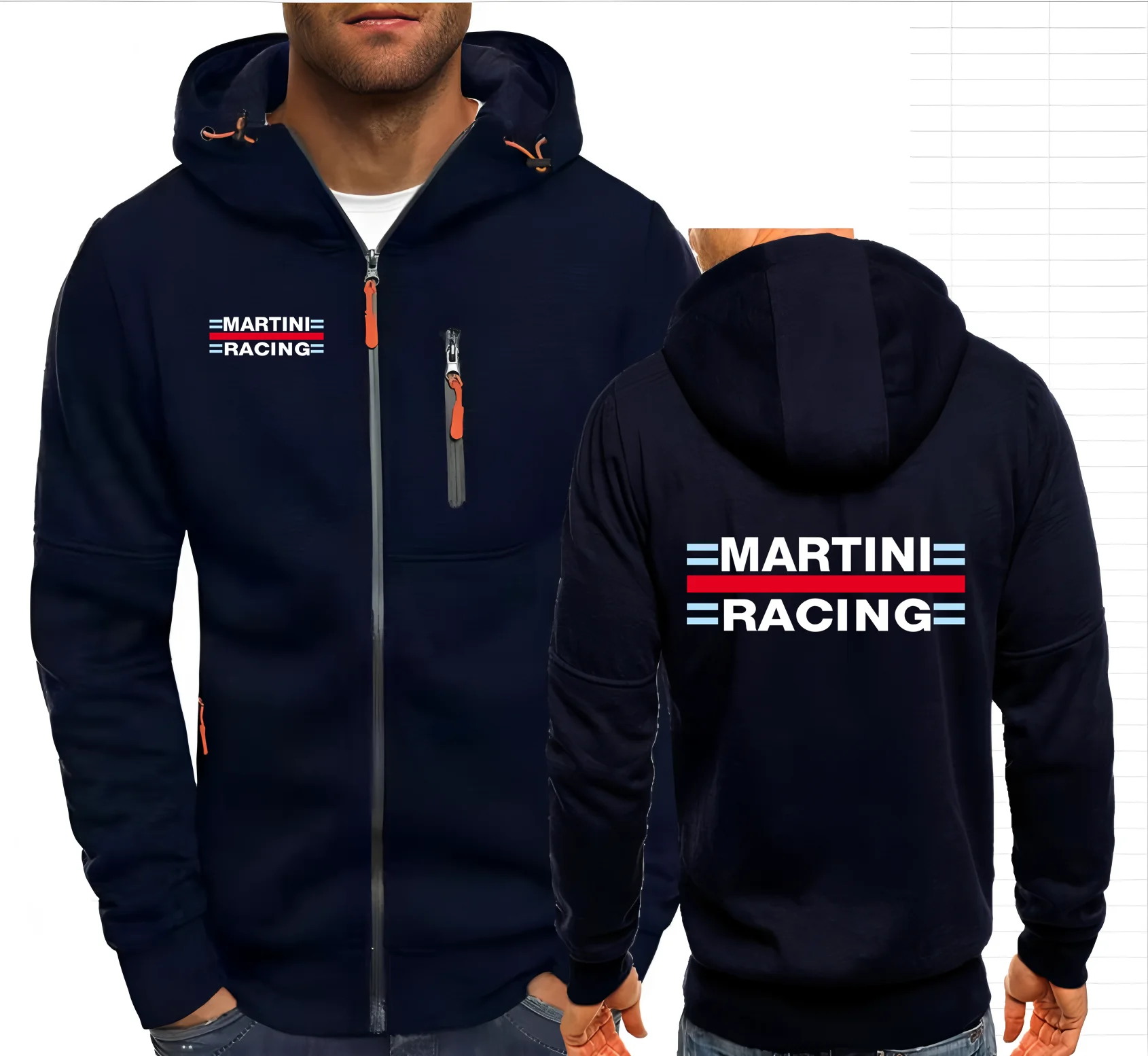 Martini Racing 1968-2008 мужские толстовки с капюшоном для автомобиля F1, толстовки на молнии с капюшоном, мужская одежда, спортивная одежда, повседневная куртка, пальто
Martini Racing 1968-2008 мужские толстовки с капюшоном для автомобиля F1, толстовки на молнии с капюшоном, мужская одежда, спортивная одежда, повседневная куртка, пальто