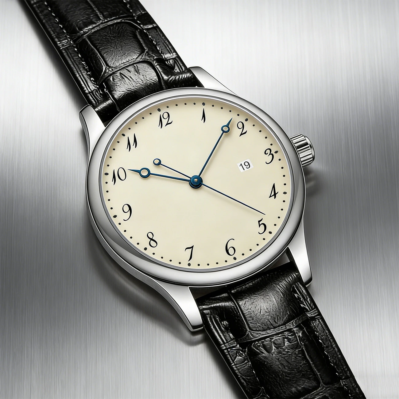 Классические мужские спортивные часы в ближневосточном стиле, кварцевые, с арабскими цифрами, корпус из сплава, кожаный ремешок, деловой люкс-дизайн.
Классические мужские спортивные часы в ближневосточном стиле, кварцевые, с арабскими цифрами, корпус из сплава, кожаный ремешок, деловой люкс-дизайн.