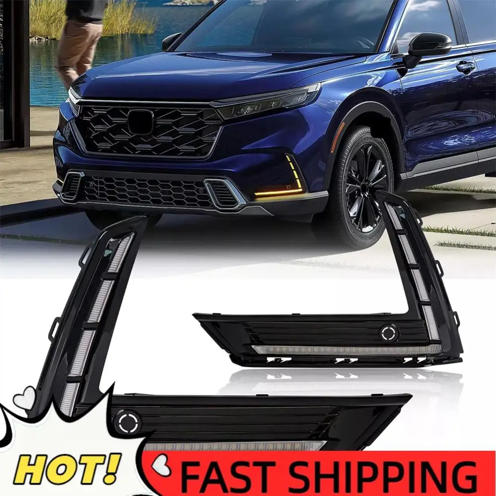 2pcs Vehicle Fog Lamp Daytime Running Strip Lights Kit Clearance Light for Honda CR-V CRV 2023-2025
2pcs Vehicle Fog Lamp Daytime Running Strip Lights Kit Clearance Light for Honda CR-V CRV 2023-2025