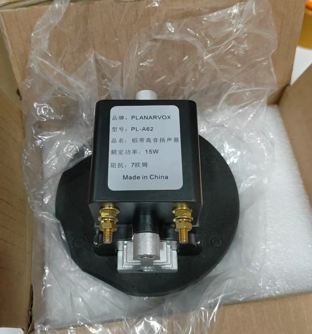 Samtronic Imported Diaphragm HiFi Fever Pneumatic Home Aluminum Ribbon Tweeter Speaker RT610-1
Samtronic Imported Diaphragm HiFi Fever Pneumatic Home Aluminum Ribbon Tweeter Speaker RT610-1