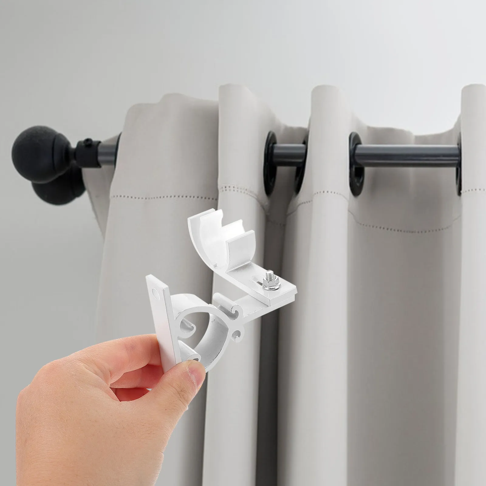 Кронштейн для карниза из сплава, горизонтальное крепление, для стабильной установки, предотвращающий провисание штор, современный дизайн
Кронштейн для карниза из сплава, горизонтальное крепление, для стабильной установки, предотвращающий провисание штор, современный дизайн