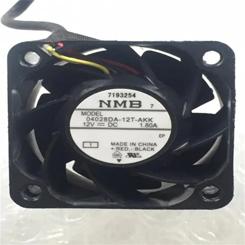 Original NMB 4028 12V 1.80A 04028DA-12T-AKK 4CM four-wire violent gale cooling fan
Original NMB 4028 12V 1.80A 04028DA-12T-AKK 4CM four-wire violent gale cooling fan