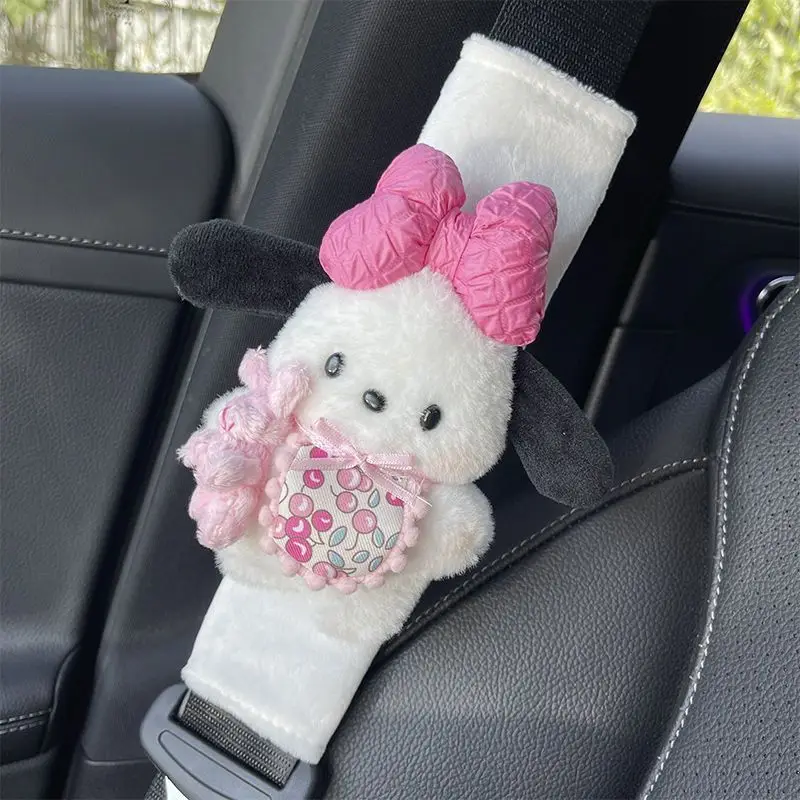Sanrio PachaDog Car Seat Belt Plush Shoulder Protector Cartoon Cute PachaDog Couple Car Interior Decoration Supplies Gift
Sanrio PachaDog Car Seat Belt Plush Shoulder Protector Cartoon Cute PachaDog Couple Car Interior Decoration Supplies Gift