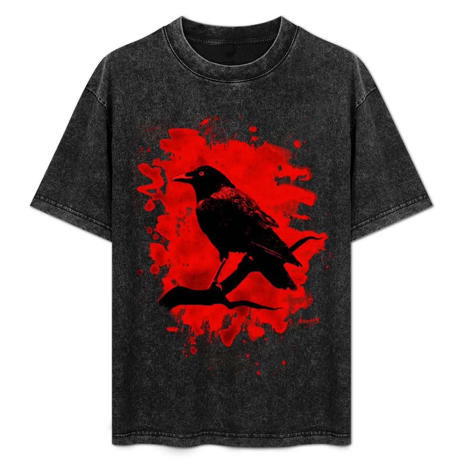 Crow bleached red T-Shirt Soft Touch Basic Cotton T-Shirt
Crow bleached red T-Shirt Soft Touch Basic Cotton T-Shirt