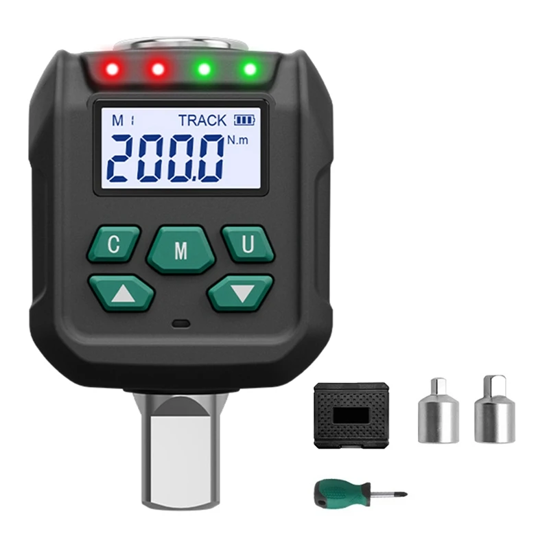 A15F-Digital Torque Adapter, 7.38-147.5 Ft.Lb/10-200 N.M, Electronic Torque Wrench Converter With ±2% Accuracy For Bike Moto
A15F-Digital Torque Adapter, 7.38-147.5 Ft.Lb/10-200 N.M, Electronic Torque Wrench Converter With ±2% Accuracy For Bike Moto