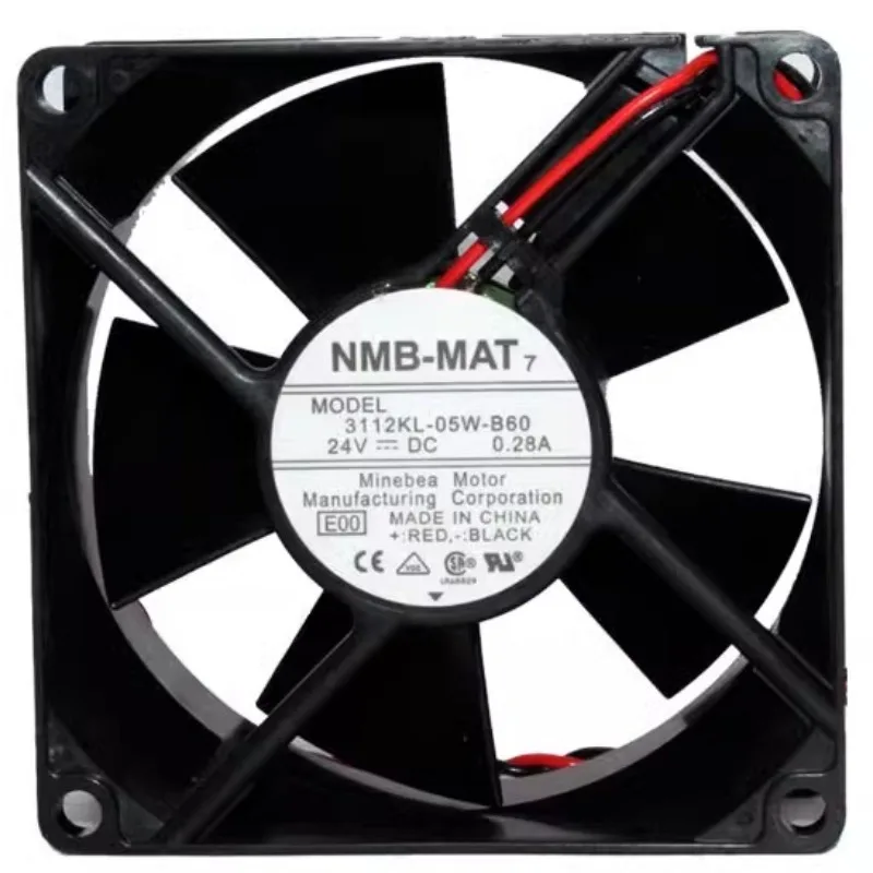 НОВЫЙ вентилятор-кулер для NMB-MAT 3112KL-05W-B60 24 В 0,28 А инверторный вентилятор 80*80*32 мм
НОВЫЙ вентилятор-кулер для NMB-MAT 3112KL-05W-B60 24 В 0,28 А инверторный вентилятор 80*80*32 мм