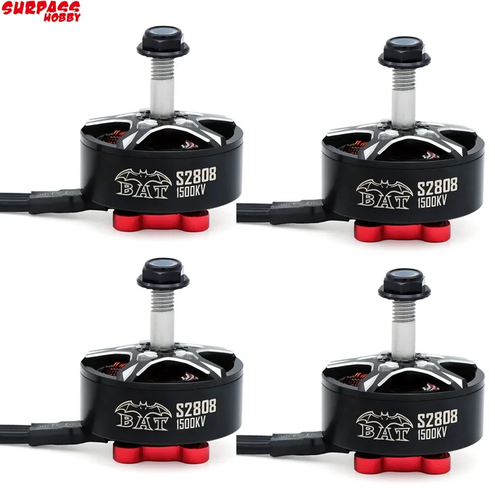 Surpass Hobby Bat S2808 2808 1500KV 1900KV 4-6S Brushless Motor Compatible 7-9inch Propeller for RC FPV Racing Drone
Surpass Hobby Bat S2808 2808 1500KV 1900KV 4-6S Brushless Motor Compatible 7-9inch Propeller for RC FPV Racing Drone
