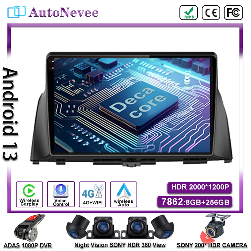 Android 13 Auto Radio For KIA Optima K5 2016 2017 2018 Multimedia Player Stereo Head Unit GPS Navigation No 2din DVD QLED Screen
Android 13 Auto Radio For KIA Optima K5 2016 2017 2018 Multimedia Player Stereo Head Unit GPS Navigation No 2din DVD QLED Screen