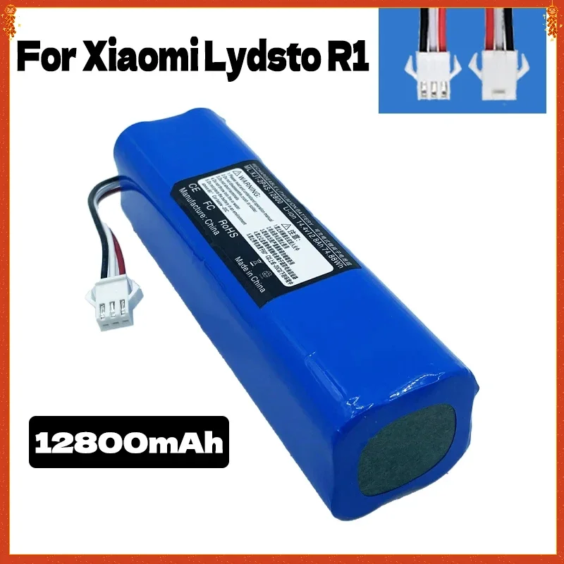 for Xiaomi Lydsto R1 rechargeable lithium-ion battery, robot vacuum cleaner,viomi s9,battery pack, genuine 12800mAh
for Xiaomi Lydsto R1 rechargeable lithium-ion battery, robot vacuum cleaner,viomi s9,battery pack, genuine 12800mAh