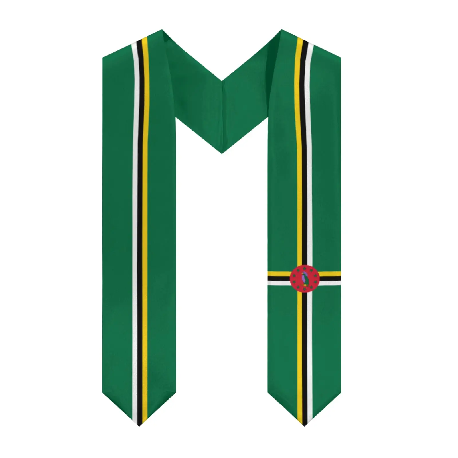 2025 Dominica Flag V-neck Graduation Stole Shawl Sash Honor For Study Aboard International Students
2025 Dominica Flag V-neck Graduation Stole Shawl Sash Honor For Study Aboard International Students