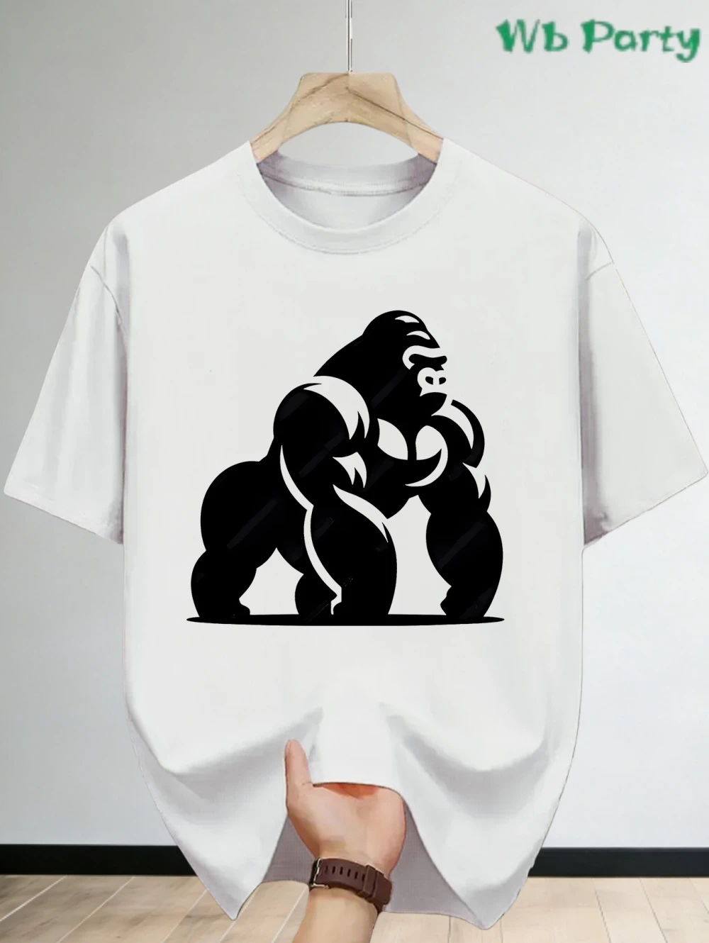 Мужские футболки с 3D-принтом в виде гориллы, летние повседневные модные топы с круглым вырезом, простые уличные мужские футболки с коротким рукавом
Мужские футболки с 3D-принтом в виде гориллы, летние повседневные модные топы с круглым вырезом, простые уличные мужские футболки с коротким рукавом