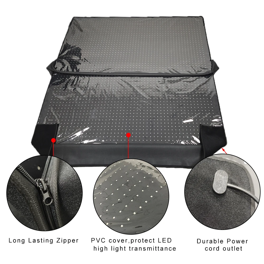 Portable Full Body LED Light Therapy for Home Use Red Infrared Light for Pain Relief New
Portable Full Body LED Light Therapy for Home Use Red Infrared Light for Pain Relief New