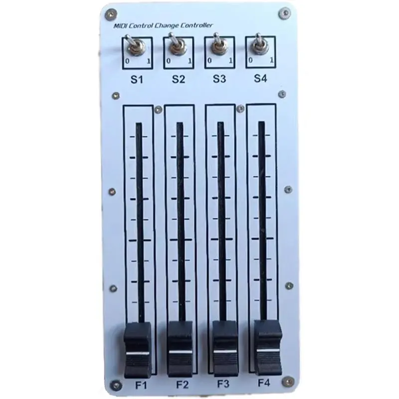 ABZZ-MIDI контроллер с 4 фейдерами и 4 переключателями, USB-интерфейс для программного обеспечения компьютерных музыкальных хостов
ABZZ-MIDI контроллер с 4 фейдерами и 4 переключателями, USB-интерфейс для программного обеспечения компьютерных музыкальных хостов
