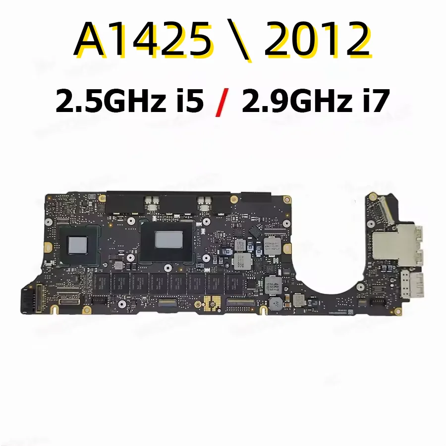 Протестированная материнская плата A1425 для MacBook Pro Retina 13 дюймов, материнская плата i5 i7 8 ГБ 820-3462-A Final 2012 Start 2013
Протестированная материнская плата A1425 для MacBook Pro Retina 13 дюймов, материнская плата i5 i7 8 ГБ 820-3462-A Final 2012 Start 2013