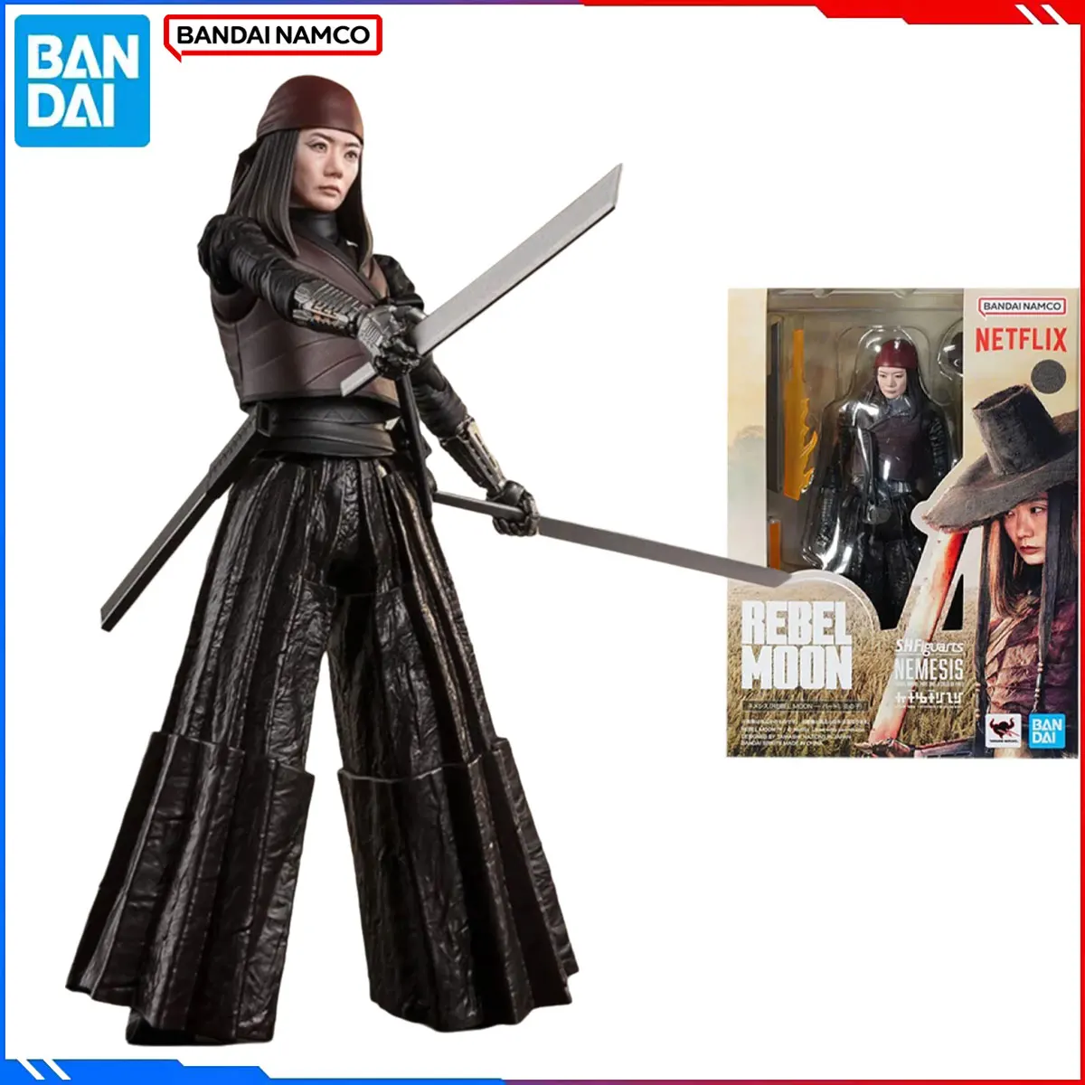 Подлинная Bandai Original Rebel Moon- Part One, наборы моделей фигурок SHF 1/12, аниме-фигурки Nemesis, экшн-модель, игрушки, подарок для детей
Подлинная Bandai Original Rebel Moon- Part One, наборы моделей фигурок SHF 1/12, аниме-фигурки Nemesis, экшн-модель, игрушки, подарок для детей