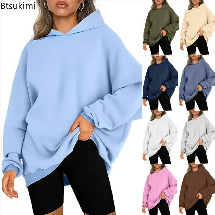 2025 Women's Short Standing Neck Plush Sweater Solid Autumn Winter Hoodies Oversize Pullover Street Sweatshirt Fashion Clothes
2025 Women's Short Standing Neck Plush Sweater Solid Autumn Winter Hoodies Oversize Pullover Street Sweatshirt Fashion Clothes