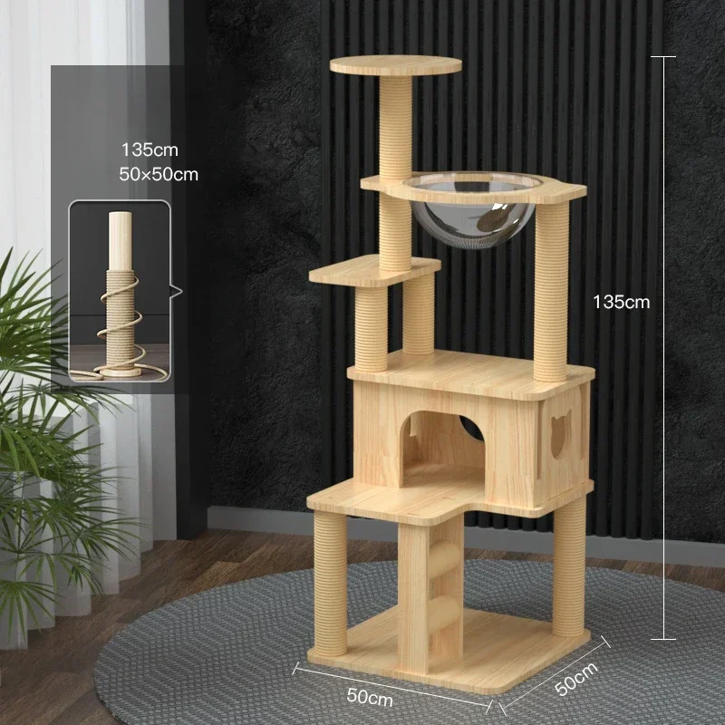 t Cat Solid Wood Climbing Frame Game Cat Scratching Platform Cattery Tree Tower Condo To The Toys Space Module Cats Pet Products
t Cat Solid Wood Climbing Frame Game Cat Scratching Platform Cattery Tree Tower Condo To The Toys Space Module Cats Pet Products