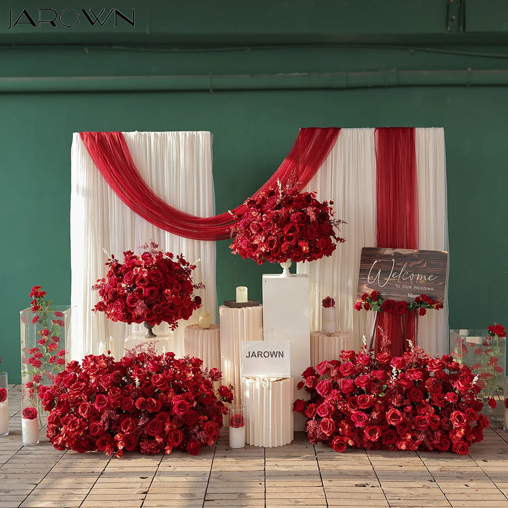 Red Flannel Artificial Rose Delphinium Flower Arrangement for Wedding Backdrop Decor Foor Flower Table Decoration & Accessories
Red Flannel Artificial Rose Delphinium Flower Arrangement for Wedding Backdrop Decor Foor Flower Table Decoration & Accessories
