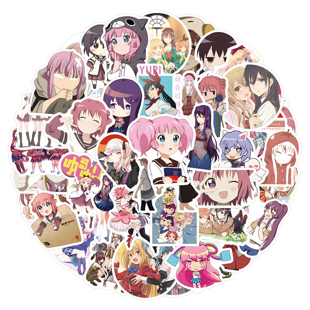 10/30/55pcs YuruYuri Anime Stickers Cute Akaza Akari Cartoon Sticker DIY Water Bottle Phone Notebook Graffiti Decals Decoration 
10/30/55pcs YuruYuri Anime Stickers Cute Akaza Akari Cartoon Sticker DIY Water Bottle Phone Notebook Graffiti Decals Decoration