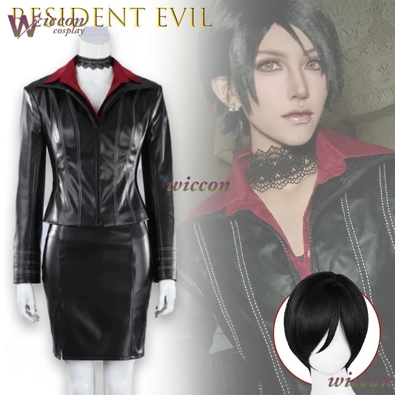 Resident C Evil Damnation Ada Wong Cosplay Leather Jacket Set Game Same Style Mini Skirt Anime Character Outfit Halloween Party
Resident C Evil Damnation Ada Wong Cosplay Leather Jacket Set Game Same Style Mini Skirt Anime Character Outfit Halloween Party